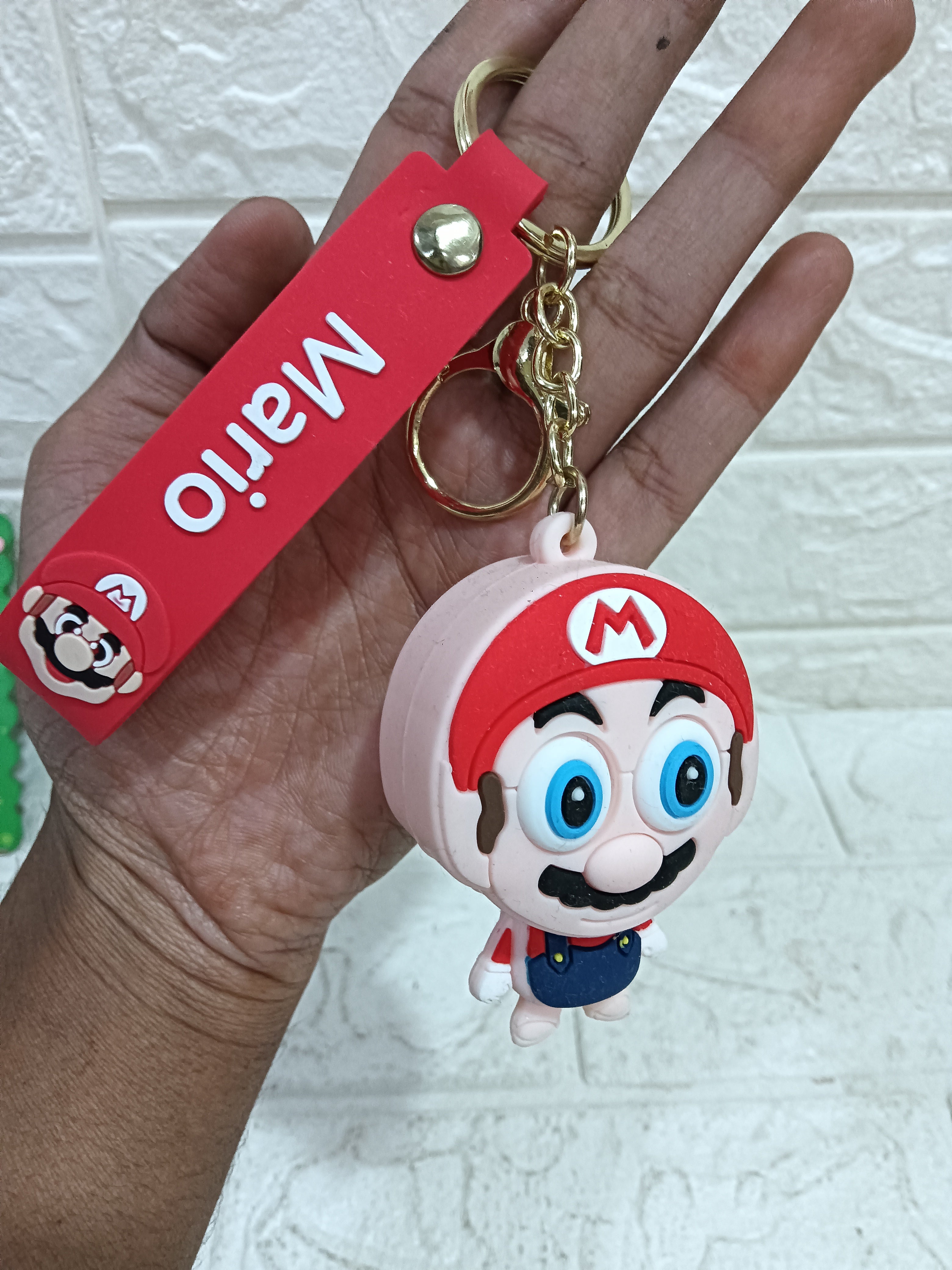 Nostalgia Mario Keyring for Kids